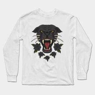 Tiger Face Long Sleeve T-Shirt